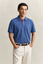 Load image into Gallery viewer, Gant Vintage Blue Polo 2062026 442