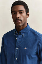 Load image into Gallery viewer, Gant Indigo Seersucker Shirt 3260034 989