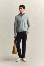 Load image into Gallery viewer, Gant Grey Green Zip Knit 8030564 10
