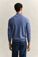 Load image into Gallery viewer, Gant Denim Blue Zip Knit 8030564 906