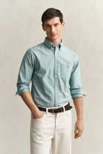 Load image into Gallery viewer, Gant Botanical Green Oxford Shirt 3000200 376