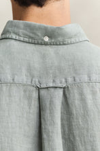 Load image into Gallery viewer, Gant Grey Green Linen Shirt 3240120 10
