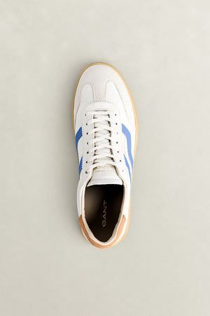 Gant Off White Blue Trainers 32631207 G208