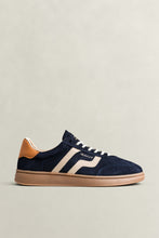 Load image into Gallery viewer, Gant Navy Suede Trainers 32633206 G69