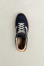 Load image into Gallery viewer, Gant Navy Suede Trainers 32633206 G69