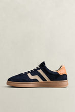 Load image into Gallery viewer, Gant Navy Suede Trainers 32633206 G69