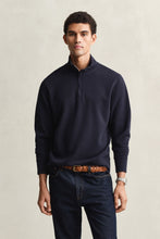 Load image into Gallery viewer, Gant | Sacker Rib 1/2 Zip Sweat in Navy | 2067102 433