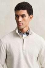 Load image into Gallery viewer, Gant Seed Melange Zip Sweat 2067102 299