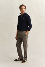 Load image into Gallery viewer, Gant Navy Zip Knit 8030564 433