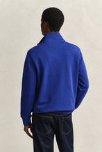 Load image into Gallery viewer, Gant Blue Zip Sweat 2008005 435