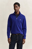 Gant Blue Zip Sweat 2008005 435