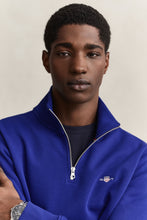 Load image into Gallery viewer, Gant Blue Zip Sweat 2008005 435