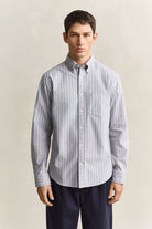 Gant Grey Striped Shirt 3262016 142