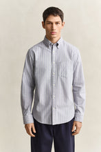 Load image into Gallery viewer, Gant Grey Striped Shirt 3262016 142