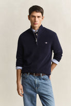 Gant Navy Zip Knit 8030292 433