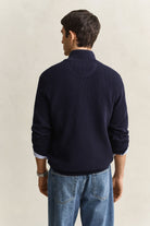 Gant Navy Zip Knit 8030292 433