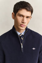 Gant Navy Zip Knit 8030292 433