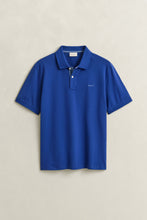 Load image into Gallery viewer, Gant Crisp Blue Polo Shirt 2062026 435