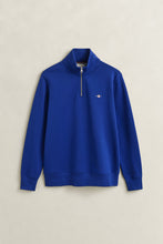 Load image into Gallery viewer, Gant Blue Zip Sweat 2008005 435