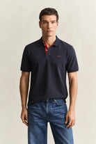 Gant Navy Polo Shirt 2062026 433