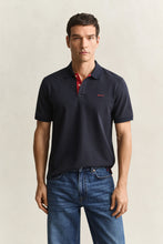 Load image into Gallery viewer, Gant Navy Polo Shirt 2062026 433