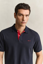 Load image into Gallery viewer, Gant Navy Polo Shirt 2062026 433