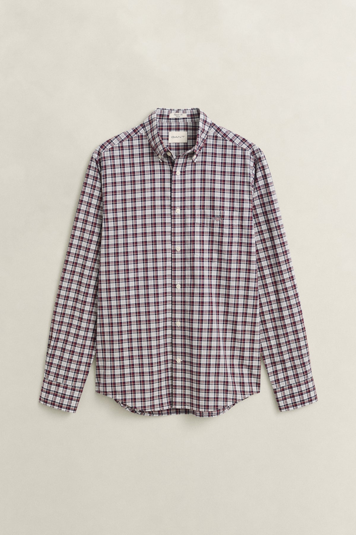 Gant Deep Wine Check Shirt 3263002 676