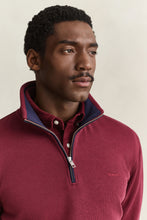 Load image into Gallery viewer, Gant Deep Wine Zip Sweat 2067160 676