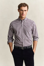 Load image into Gallery viewer, Gant Deep Wine Check Shirt 3263002 676