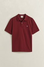 Load image into Gallery viewer, Gant Deep Wine Polo Shirt 2210 676