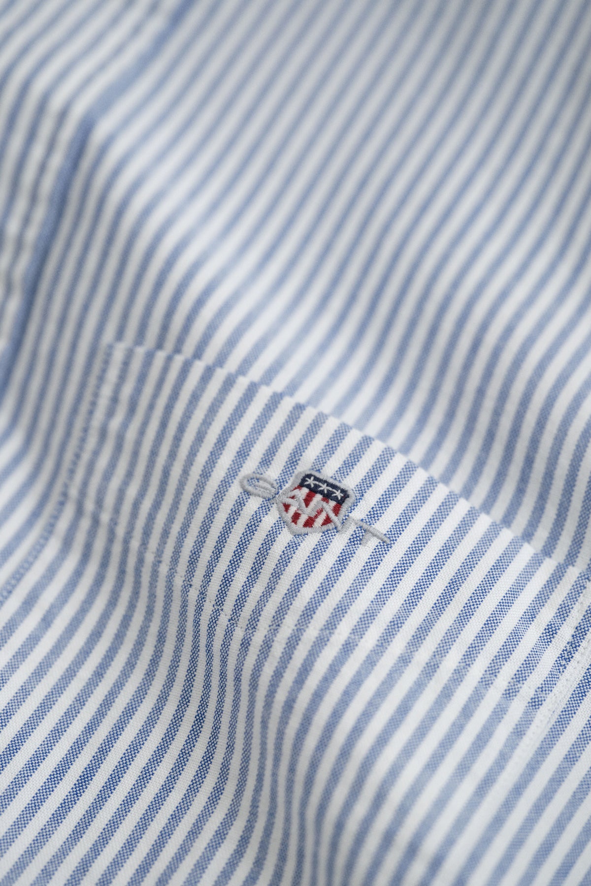 Gant College Blue Stripe Shirt 3000230 436