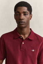 Load image into Gallery viewer, Gant Deep Wine Polo Shirt 2210 676