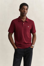 Load image into Gallery viewer, Gant Deep Wine Polo Shirt 2210 676
