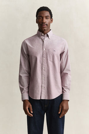 Gant Deep Wine Oxford Shirt 3000200 676