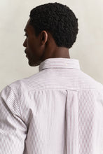Load image into Gallery viewer, Gant Deep Wine Stripe Shirt 3000230 676