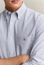 Load image into Gallery viewer, Gant College Blue Stripe Shirt 3000230 436