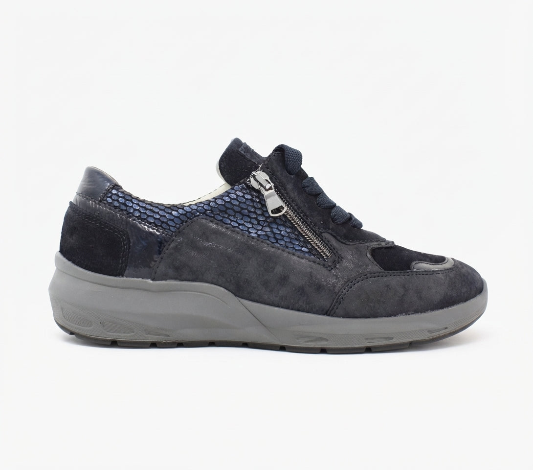 Waldläufer M Fit Trainers Navy Tonia 831004 984 341