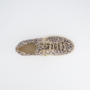 Paul Green | Super Soft Platform Trainers in Desert Leopard | 5317