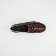 Load image into Gallery viewer, Paul Green Burgundy Loafers 1228 006