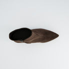 Paul Green Brown Suede Boot with Zip 8288 000