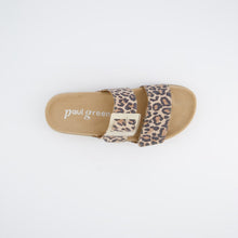 Load image into Gallery viewer, Paul Green Leopard Print Strap Sandals 6157 000