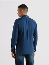 Load image into Gallery viewer, Farah Aegean Blue Slim Fit Shirt F4WSB060 416