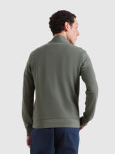 Load image into Gallery viewer, Farah Rosemary Green Zip Knit F4KFG020 300