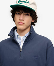 Load image into Gallery viewer, Superdry Soft Navy Blue Zip Sweat M2014700A 27S