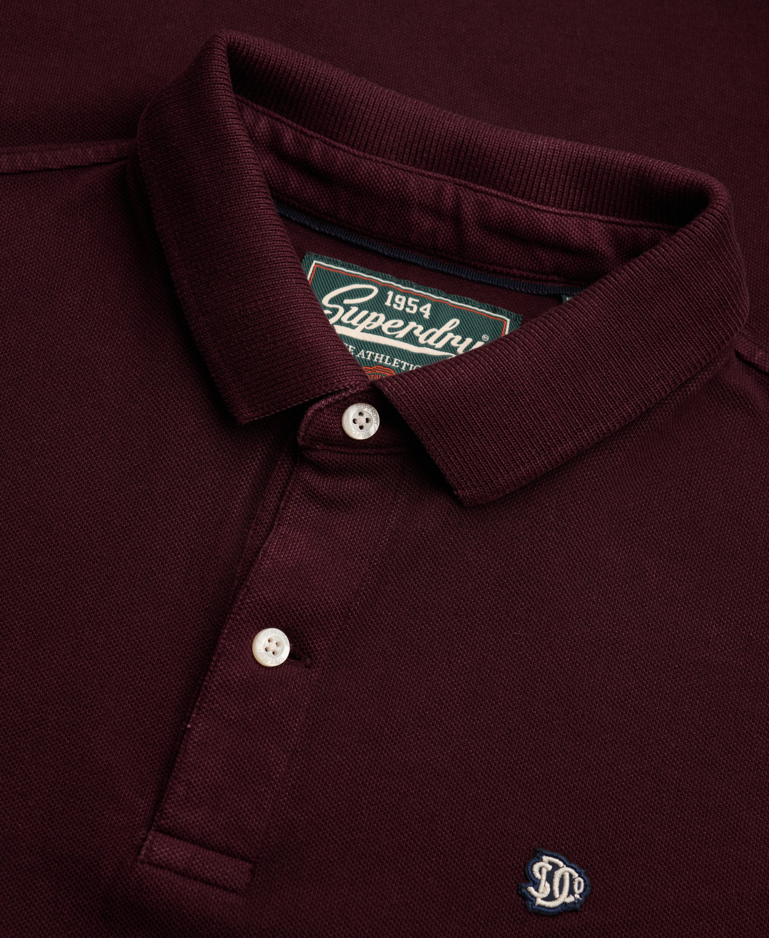 Superdry Burgundy Polo Shirt M1110451A XPS