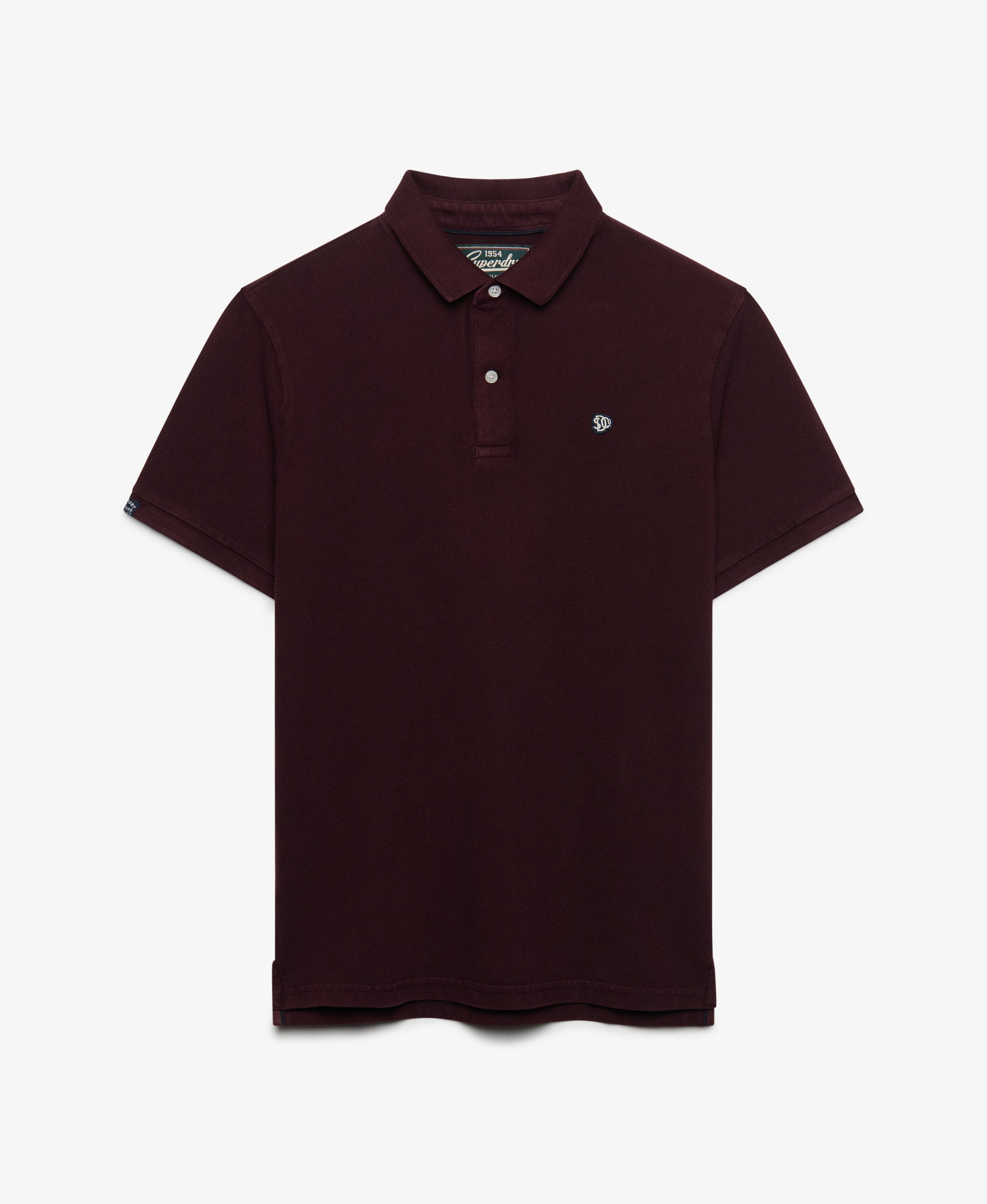 Superdry Burgundy Polo Shirt M1110451A XPS