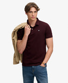 Superdry Burgundy Polo Shirt M1110451A XPS