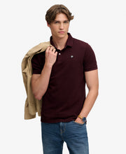 Load image into Gallery viewer, Superdry Burgundy Polo Shirt M1110451A XPS