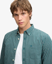 Load image into Gallery viewer, Superdry Green Check Shirt M4011196A L9H