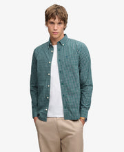 Load image into Gallery viewer, Superdry Green Check Shirt M4011196A L9H